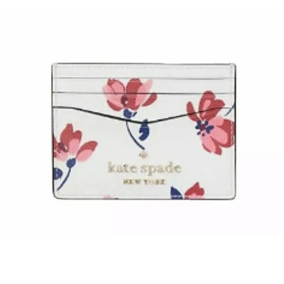 Kate spade staci tea garden toss key chain card